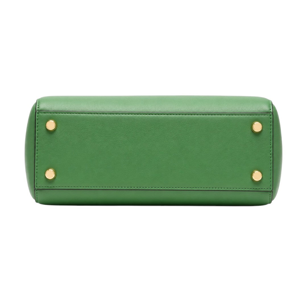 Mouluxe Elegant Green Satchel Handbag