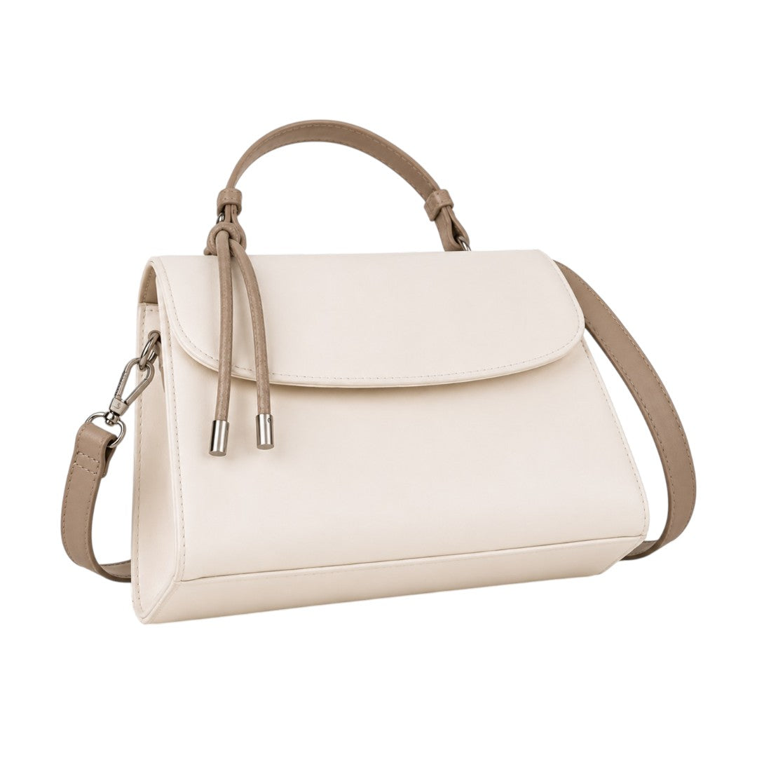 Mouluxe Ivory Elegance Shoulder Bag